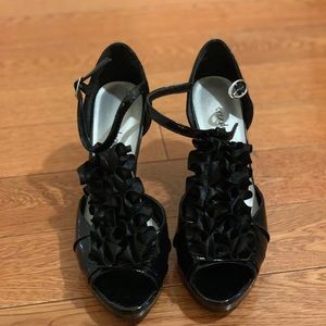 Trendy Patent Leather Heels